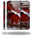 Wet Leaves - Decal Style Vinyl Skin (fits Apple Original iPhone 5, NOT the iPhone 5C or 5S)