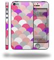 Brushed Circles Pink - Decal Style Vinyl Skin (fits Apple Original iPhone 5, NOT the iPhone 5C or 5S)