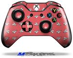 Decal Skin Wrap fits Microsoft XBOX One Wireless Controller Paper Planes Coral