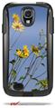 Yellow Daisys - Decal Style Vinyl Skin fits Otterbox Commuter Case for Samsung Galaxy S4 (CASE SOLD SEPARATELY)