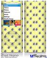 iPod Nano 4G Skin - Kearas Daisies Yellow