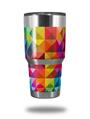 WraptorSkinz Skin Wrap compatible with RTIC 30oz ORIGINAL 2017 AND OLDER Tumblers Spectrums (TUMBLER NOT INCLUDED)