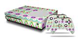 WraptorSkinz Decal Skin Wrap Set works with 2016 and newer XBOX One S Console and 2 Controllers Kearas Tribal 1