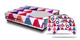 WraptorSkinz Decal Skin Wrap Set works with 2016 and newer XBOX One S Console and 2 Controllers Triangles Berries