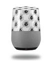 Decal Style Skin Wrap for Google Home Original - Kearas Daisies Black on White (GOOGLE HOME NOT INCLUDED)