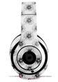 WraptorSkinz Skin Decal Wrap compatible with Beats Studio 2 and 3 Wired and Wireless Headphones Kearas Daisies Black on White Skin Only (HEADPHONES NOT INCLUDED)