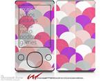 Brushed Circles Pink - Decal Style skin fits Zune 80/120GB  (ZUNE SOLD SEPARATELY)