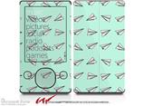 Paper Planes Mint - Decal Style skin fits Zune 80/120GB  (ZUNE SOLD SEPARATELY)