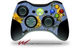 XBOX 360 Wireless Controller Decal Style Skin - Yellow Daisys (CONTROLLER NOT INCLUDED)