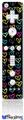 Wii Remote Controller Face ONLY Skin - Kearas Hearts Black
