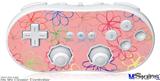 Wii Classic Controller Skin - Kearas Flowers on Pink