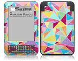 Brushed Geometric - Decal Style Skin fits Amazon Kindle 3 Keyboard (with 6 inch display)