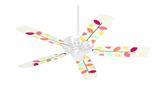 Plain Leaves - Ceiling Fan Skin Kit fits most 42 inch fans (FAN and BLADES SOLD SEPARATELY)