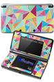 Brushed Geometric - Decal Style Skin fits Nintendo 3DS (3DS SOLD SEPARATELY)