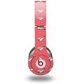 WraptorSkinz Skin Decal Wrap compatible with Beats Solo HD (Original) Paper Planes Coral (HEADPHONES NOT INCLUDED)
