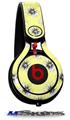 WraptorSkinz Skin Decal Wrap compatible with Beats Mixr Headphones Kearas Daisies Yellow Skin Only (HEADPHONES NOT INCLUDED)