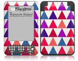 Triangles Berries - Decal Style Skin fits Amazon Kindle 3 Keyboard (with 6 inch display)