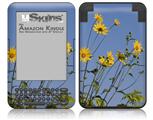 Yellow Daisys - Decal Style Skin fits Amazon Kindle 3 Keyboard (with 6 inch display)