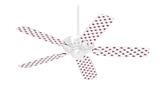 Kearas Daisies Diffuse Glow Pink - Ceiling Fan Skin Kit fits most 42 inch fans (FAN and BLADES SOLD SEPARATELY)