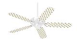 Kearas Daisies Diffuse Glow Yellow - Ceiling Fan Skin Kit fits most 42 inch fans (FAN and BLADES SOLD SEPARATELY)