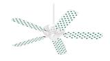 Kearas Daisies Diffuse Glow - Ceiling Fan Skin Kit fits most 42 inch fans (FAN and BLADES SOLD SEPARATELY)