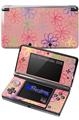 Kearas Flowers on Pink - Decal Style Skin fits Nintendo 3DS (3DS SOLD SEPARATELY)