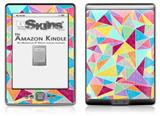 Brushed Geometric - Decal Style Skin (fits 4th Gen Kindle with 6inch display and no keyboard)