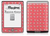 Paper Planes Coral - Decal Style Skin (fits 4th Gen Kindle with 6inch display and no keyboard)