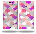 Brushed Circles Pink - Decal Style Skin (fits Nokia Lumia 928)