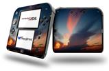 Sunset - Decal Style Vinyl Skin fits Nintendo 2DS - 2DS NOT INCLUDED
