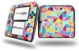 Brushed Geometric - Decal Style Vinyl Skin fits Nintendo 2DS - 2DS NOT INCLUDED