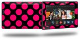 Kearas Polka Dots Pink On Black - Decal Style Skin fits 2013 Amazon Kindle Fire HD 7 inch