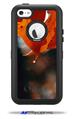 Fall Oranges - Decal Style Vinyl Skin fits Otterbox Defender iPhone 5C Case (CASE SOLD SEPARATELY)