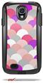 Brushed Circles Pink - Decal Style Vinyl Skin fits Otterbox Commuter Case for Samsung Galaxy S4 (CASE SOLD SEPARATELY)