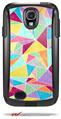 Brushed Geometric - Decal Style Vinyl Skin fits Otterbox Commuter Case for Samsung Galaxy S4 (CASE SOLD SEPARATELY)