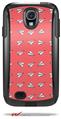 Paper Planes Coral - Decal Style Vinyl Skin fits Otterbox Commuter Case for Samsung Galaxy S4 (CASE SOLD SEPARATELY)