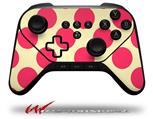 Kearas Polka Dots Pink On Cream - Decal Style Skin fits original Amazon Fire TV Gaming Controller