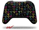 Kearas Hearts Black - Decal Style Skin fits original Amazon Fire TV Gaming Controller