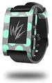 Kearas Polka Dots Mint And Gray - Decal Style Skin fits original Pebble Smart Watch (WATCH SOLD SEPARATELY)