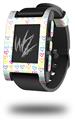 Kearas Hearts White - Decal Style Skin fits original Pebble Smart Watch (WATCH SOLD SEPARATELY)