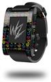 Kearas Hearts Black - Decal Style Skin fits original Pebble Smart Watch (WATCH SOLD SEPARATELY)