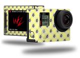 Kearas Daisies Yellow - Decal Style Skin fits GoPro Hero 4 Silver Camera (GOPRO SOLD SEPARATELY)