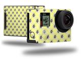Kearas Daisies Yellow - Decal Style Skin fits GoPro Hero 4 Black Camera (GOPRO SOLD SEPARATELY)