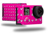 Paper Planes Hot Pink - Decal Style Skin fits GoPro Hero 4 Black Camera (GOPRO SOLD SEPARATELY)