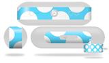 Decal Style Wrap Skin fits Beats Pill Plus Kearas Polka Dots White And Blue (BEATS PILL NOT INCLUDED)