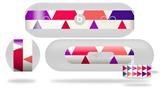 Decal Style Wrap Skin fits Beats Pill Plus Triangles Berries (BEATS PILL NOT INCLUDED)