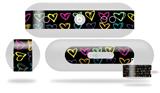 Decal Style Wrap Skin fits Beats Pill Plus Kearas Hearts Black (BEATS PILL NOT INCLUDED)