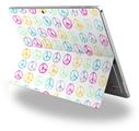 Kearas Peace Signs - Decal Style Vinyl Skin (fits Microsoft Surface Pro 4)