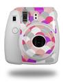 WraptorSkinz Skin Decal Wrap compatible with Fujifilm Mini 8 Camera Brushed Circles Pink (CAMERA NOT INCLUDED)