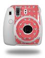 WraptorSkinz Skin Decal Wrap compatible with Fujifilm Mini 8 Camera Paper Planes Coral (CAMERA NOT INCLUDED)